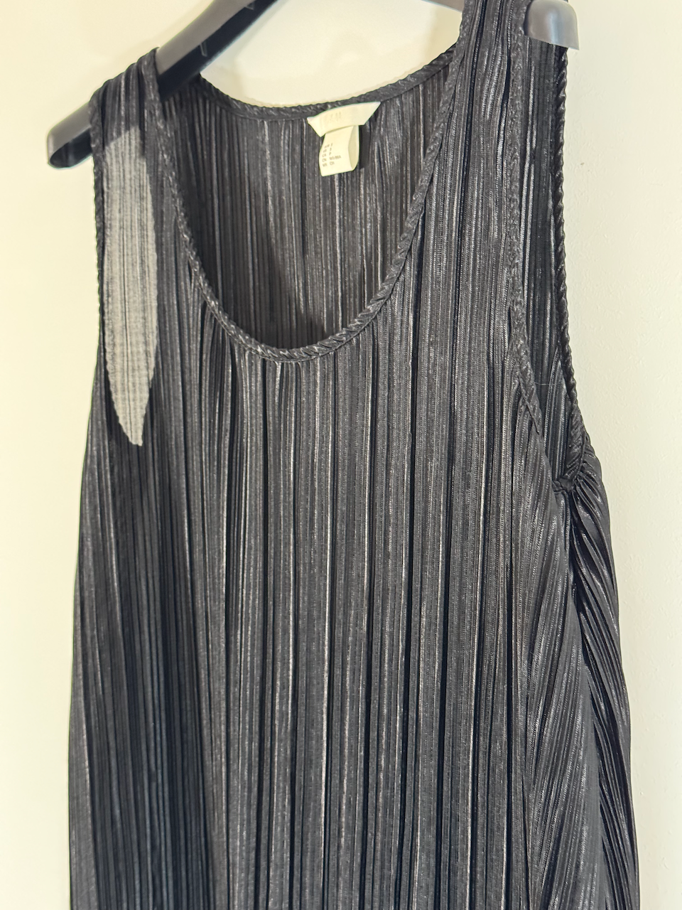 strapless open back dress Jacqueline Pleated Wide Leg Pants / Black | Meshki